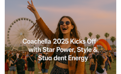 ✓ Coachella 2025 Kicks Off with Star Power, Style & Student Energy