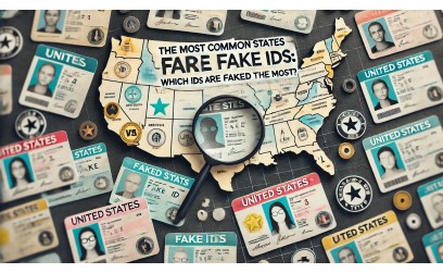 ✓ The Most Common States for Fake IDs: Which IDs Are Faked the Most?