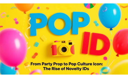 ✓ From Party Prop to Pop Culture Icon: The Rise of Novelty IDs