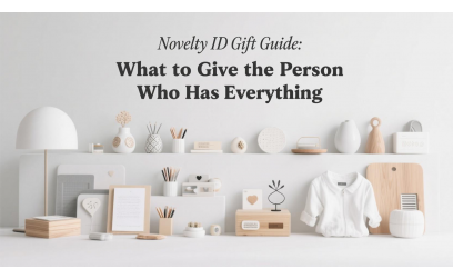 ✓ Novelty ID Gift Guide: What to Give the Person Who Has Everything