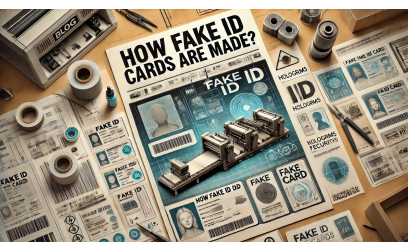 ✓ How fake ID cards are made?