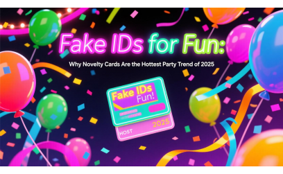 Fake IDs for Fun: Why Novelty Cards Are the Hottest Party Trend of 2025