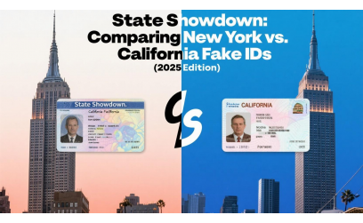 State Showdown: Comparing New York vs. California Fake IDs (2025 Edition)