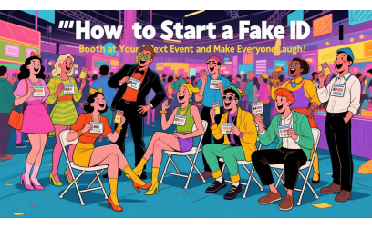 How to Start a Fake ID Booth at Your Next Event and Make Everyone Laugh