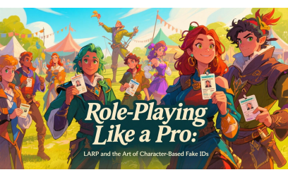 Role-Playing Like a Pro: LARP and the Art of Character-Based Fake IDs