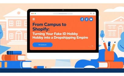 From Campus to Shopify: Turning Your Fake ID Hobby into a Dropshipping Empire