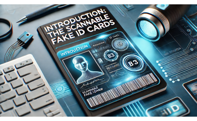✓ Introduction: The Scannable Fake ID Cards