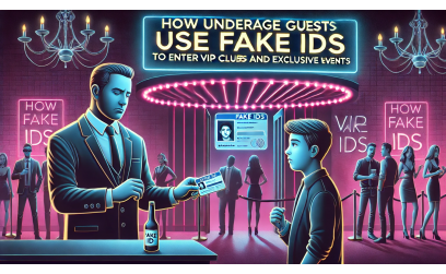 ✓ How Underage Guests Use Fake IDs to Enter VIP Clubs and Exclusive Events
