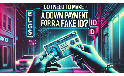 ✓ Do I Need to Make a Down Payment for a Fake ID?