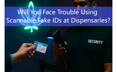 ✓ Will You Face Trouble Using Scannable Fake IDs at Dispensaries?
