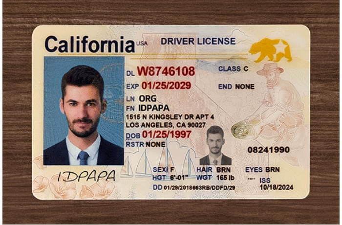 California IDs Card