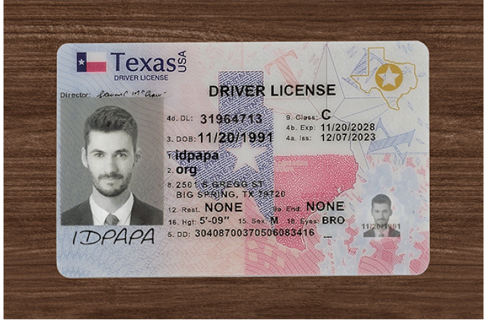 Texas Fake ID (upgrade version)