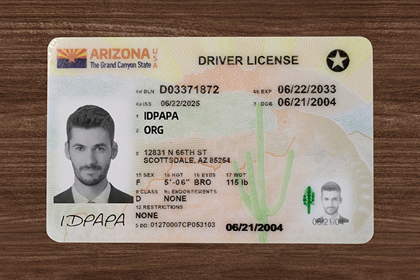 Arizona Driver’s Licence (2025 Version)